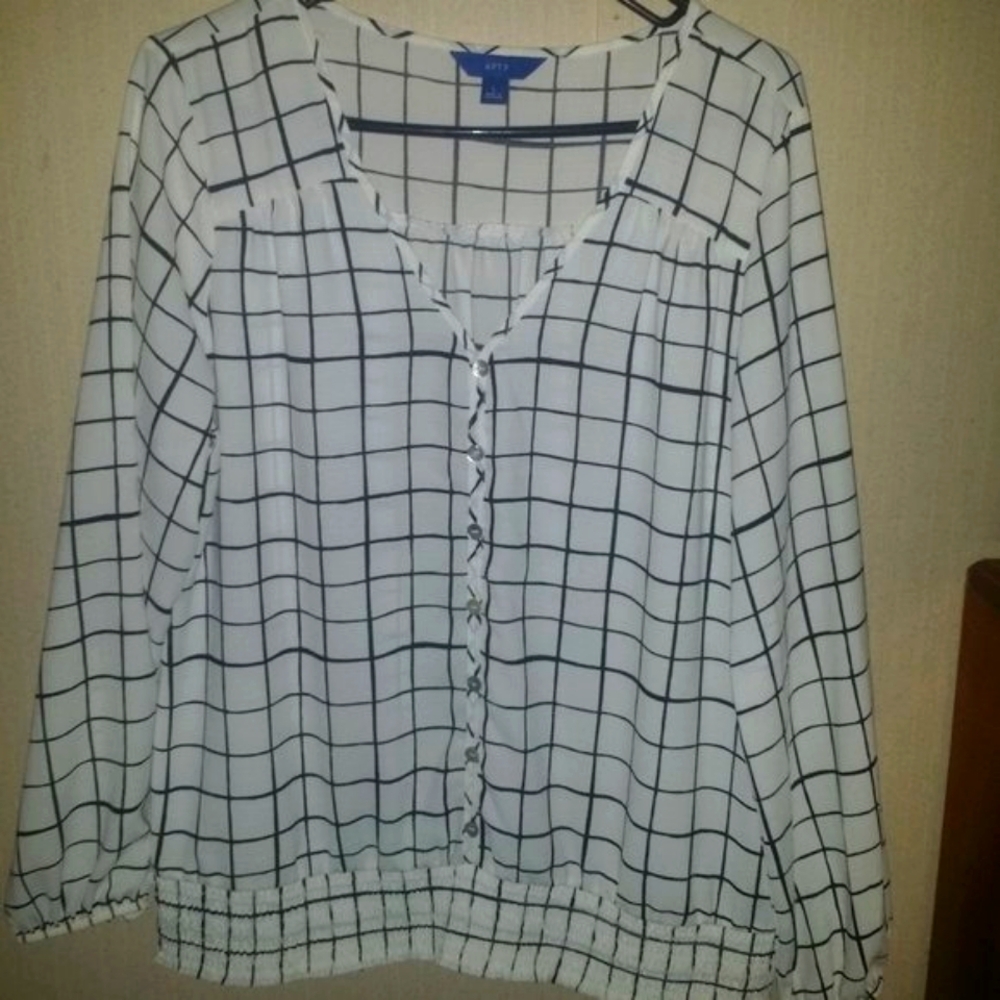 Long Sleeve Blouse Large